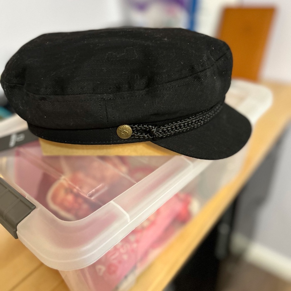 Brixton Black Fiddler Cap